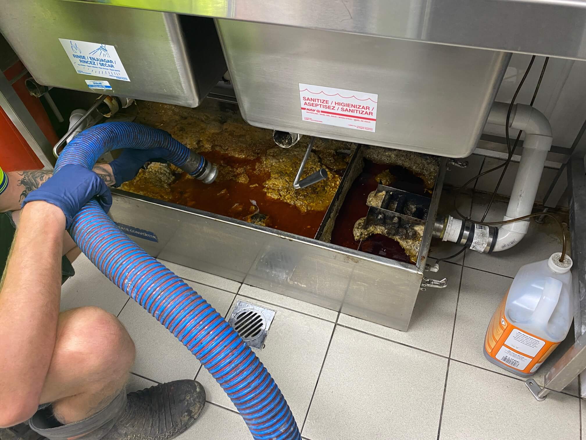 Grease Trap Cleaning in Mansfield Center